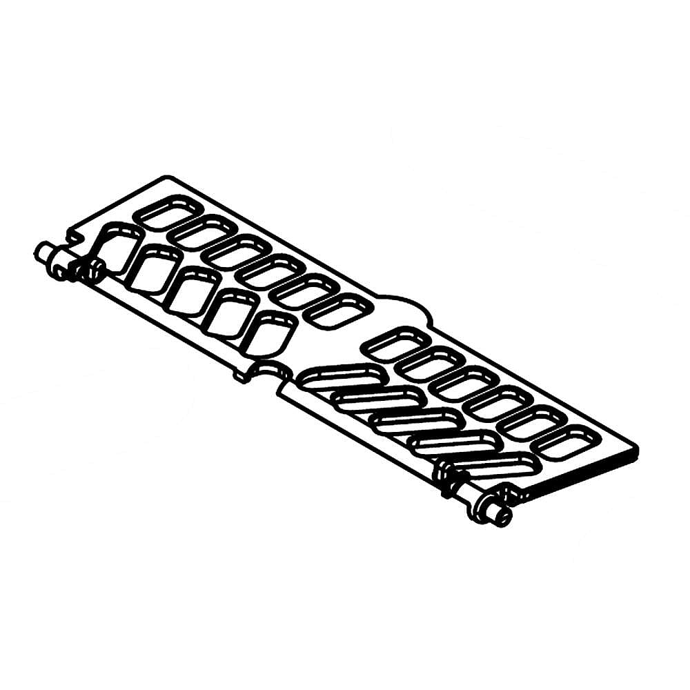 Part #w10629533, Dishwasher Silverware Basket Lid, Side / 6.50 x 2.25 x 0.12