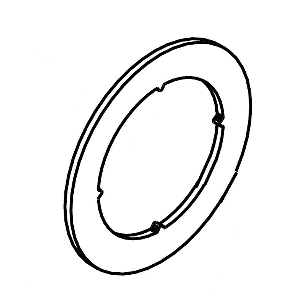Part #w10653310, Dishwasher Water Inlet Port Gasket / 2.00 x 2.00 x 0.01