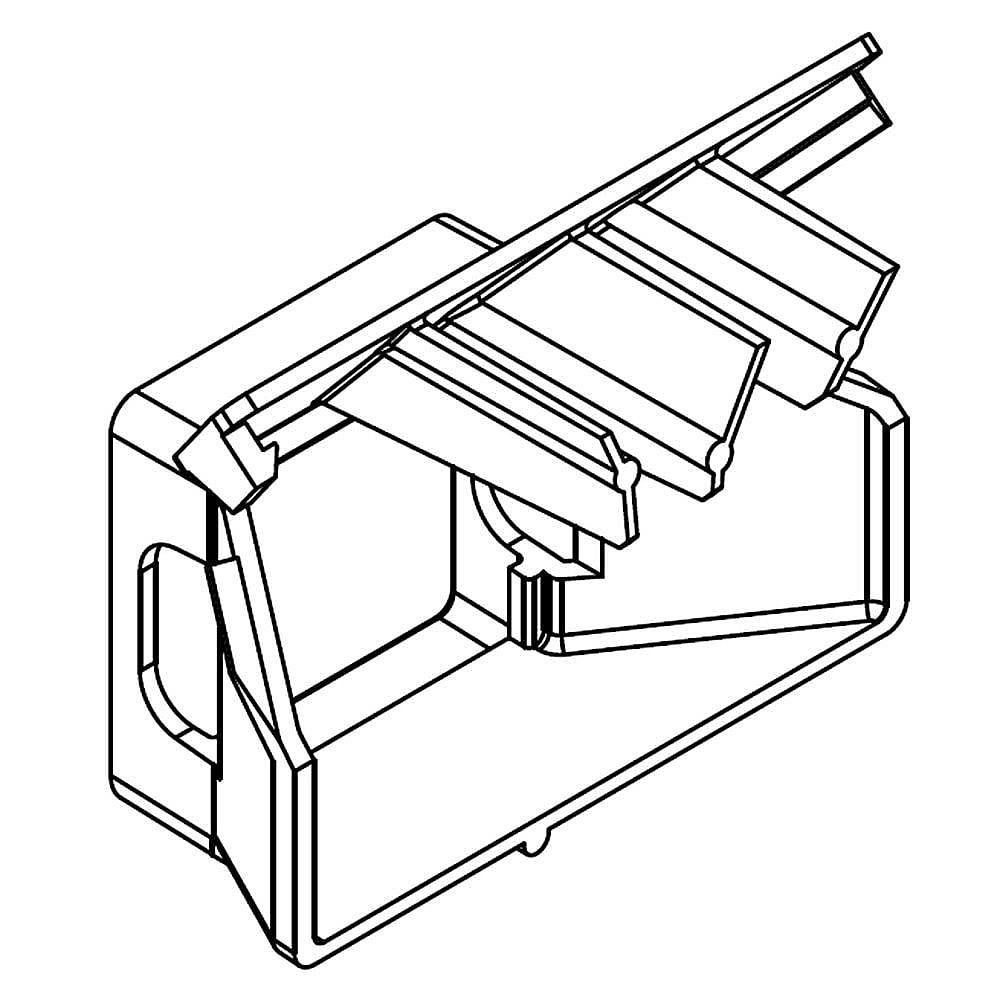 Part #w10653323, Nozzle / 2.62 x 1.25 x 1.00