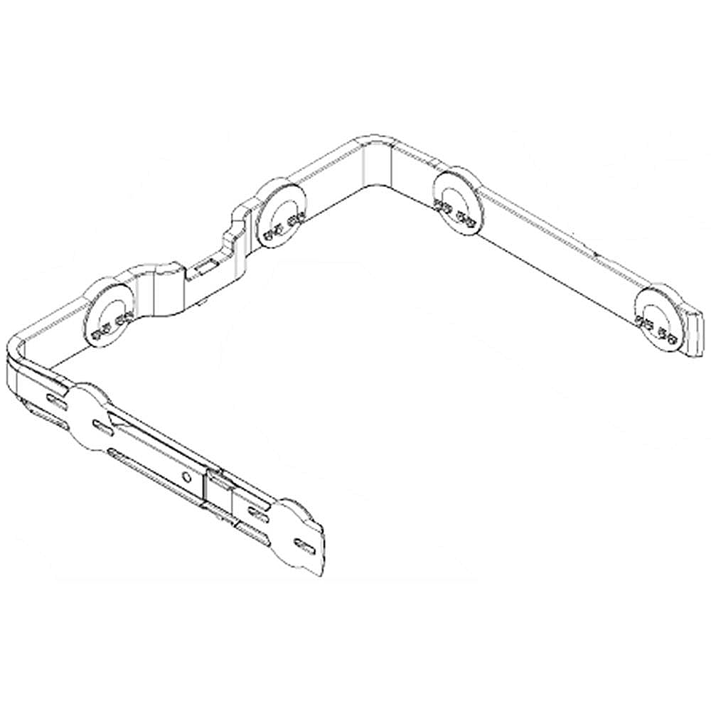 Part #w10669906, Dishwasher 3D Wash Water Feed Tube / 23.50 x 18.75 x 3.00