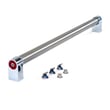 Dishwasher Door Handle for KitchenAid KUDR204ESB01 - Part W10708004
