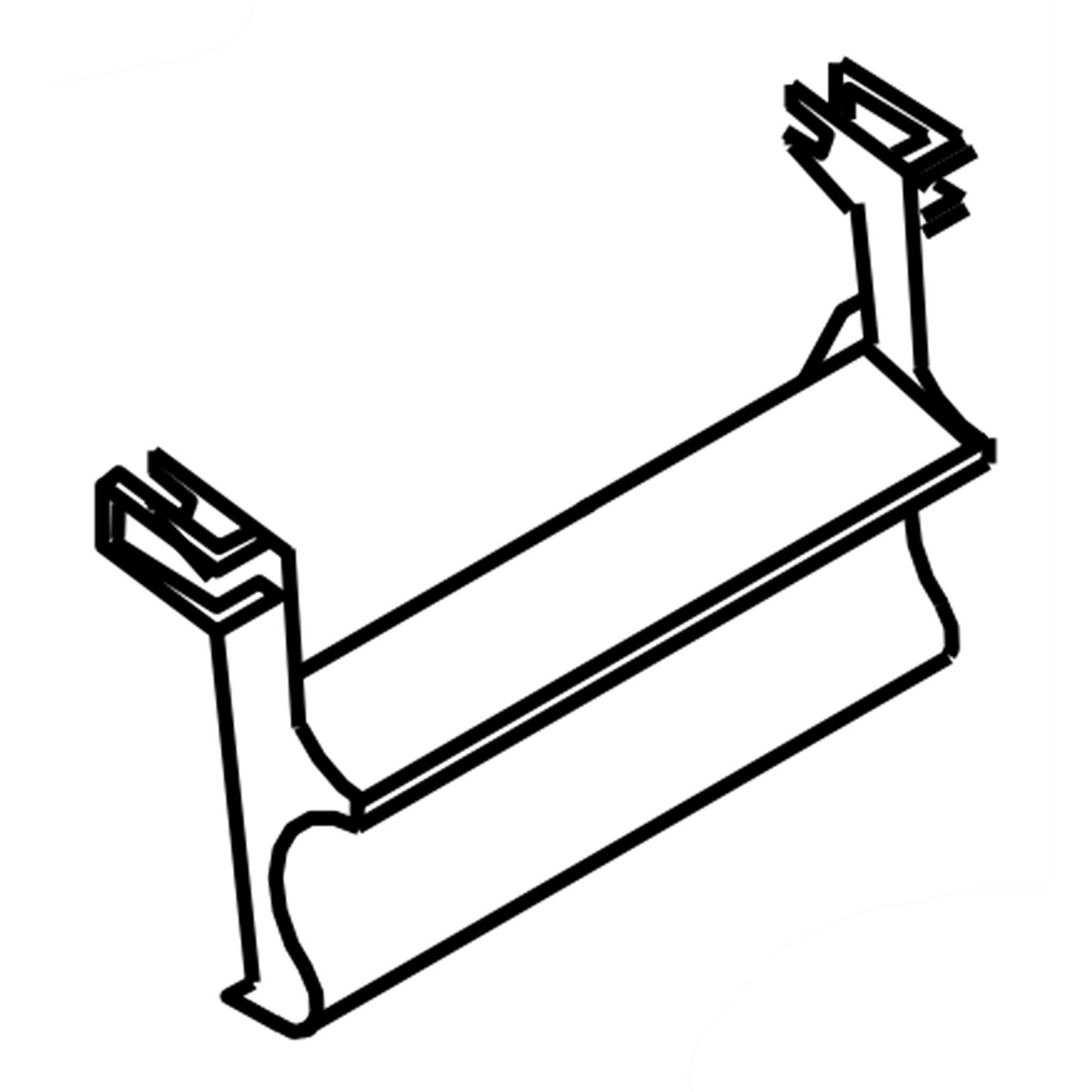 Whirlpool Part #w10716686, Handle | 4.75 x 2.75 x 1.25