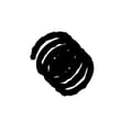 Button Spring for Whirlpool UDT555SBDP0 - Part W10717657