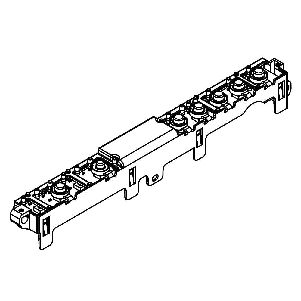 Amana Part #w10732150, Dishwasher User Interface | 10.00 x 1.00 x 1.25