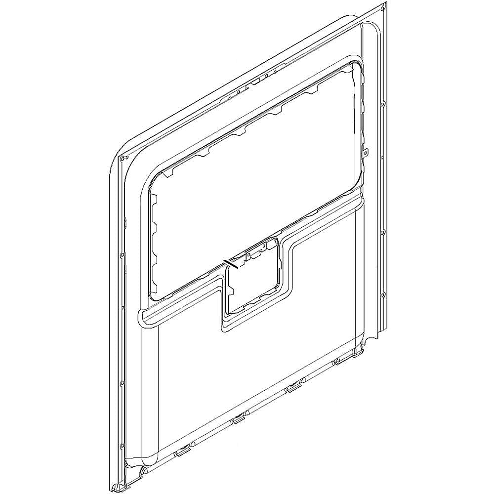 Part #w10735280, Dishwasher Door Inner Panel Assembly / 26.50 x 23.50 x 3.75