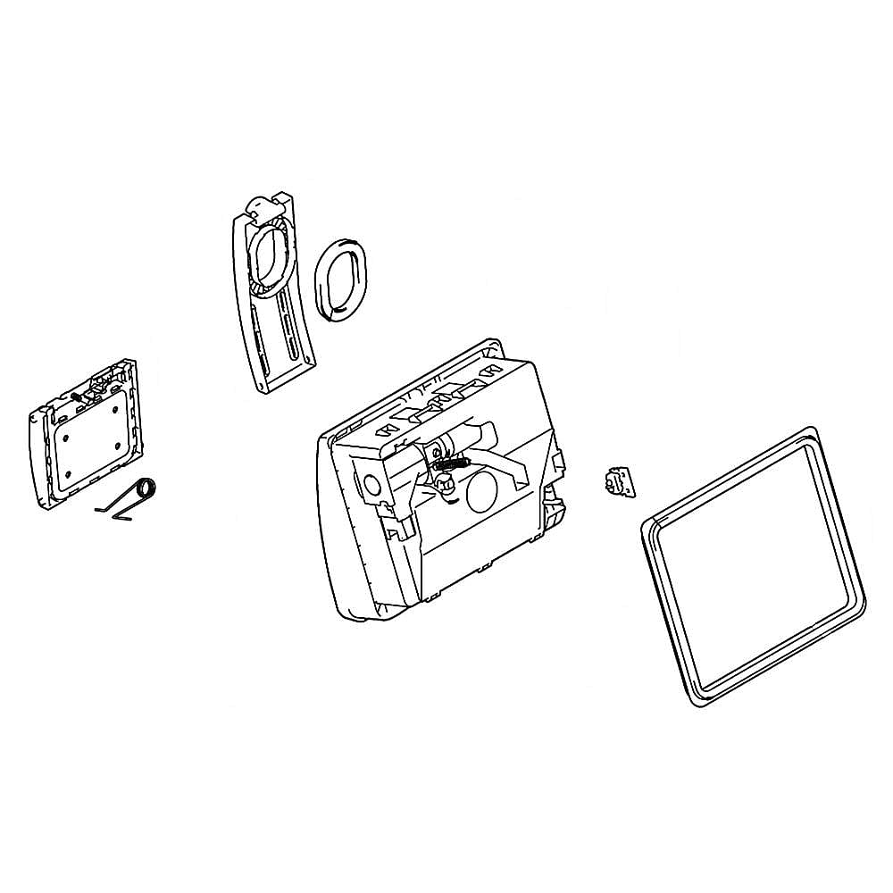 Part #w10736457, Dispenser / 6.25 x 4.50 x 4.50