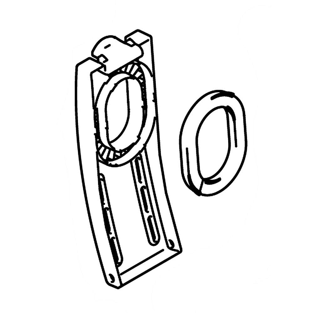 Jenn-Air Part #w10736459, Cover | 4.00 x 1.50 x 0.38