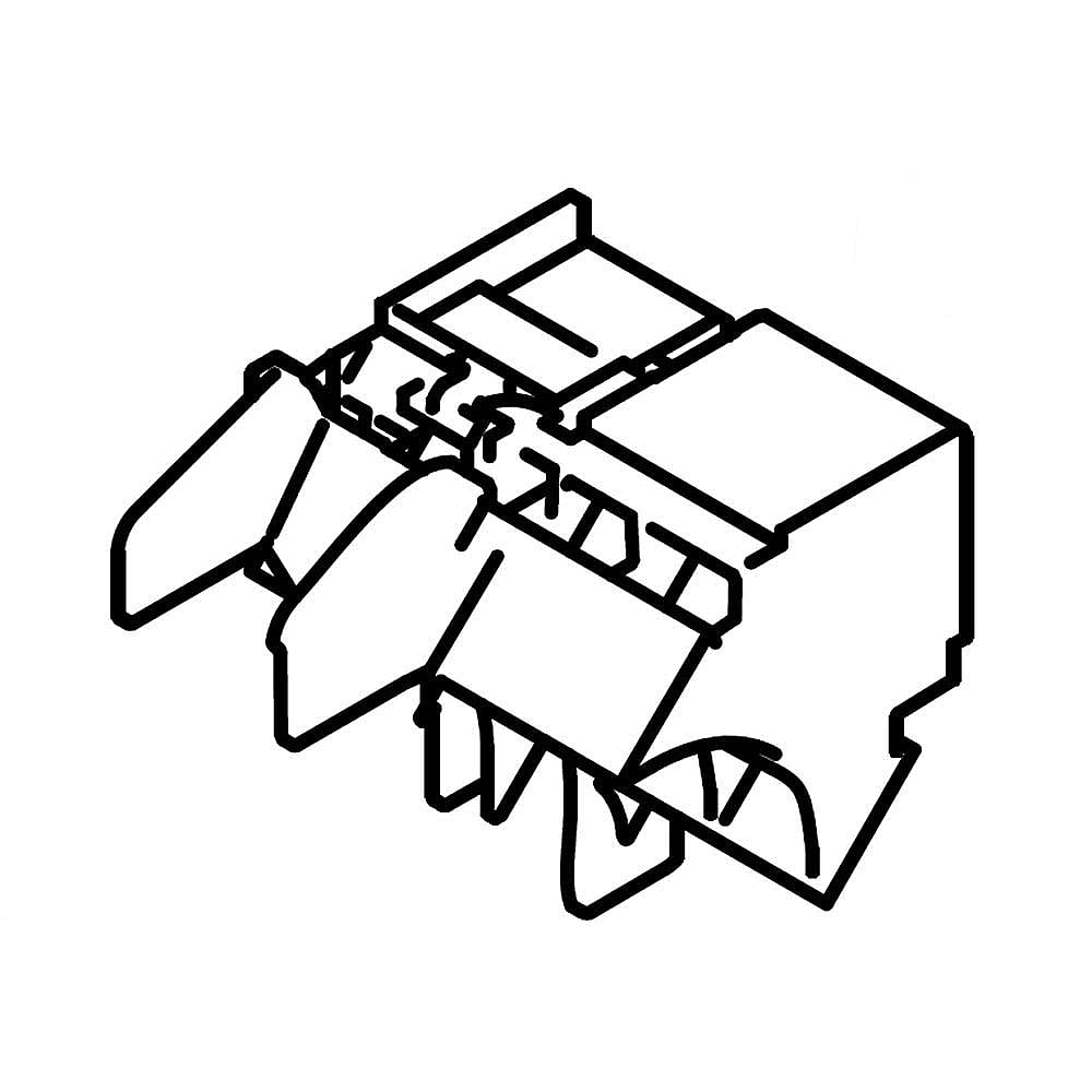 Part #w10736488, Retainer / 2.75 x 1.50 x 0.12