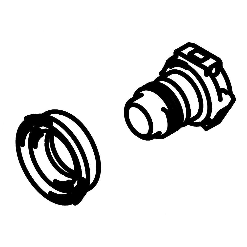 Part #w10736500, Bolt / 1.38 x 1.15 x 1.15