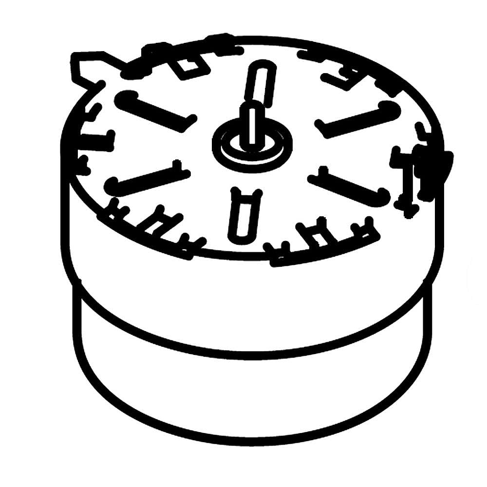 Jenn-Air Part #w10736520, Motor | 2.63 x 2.13 x 1.63