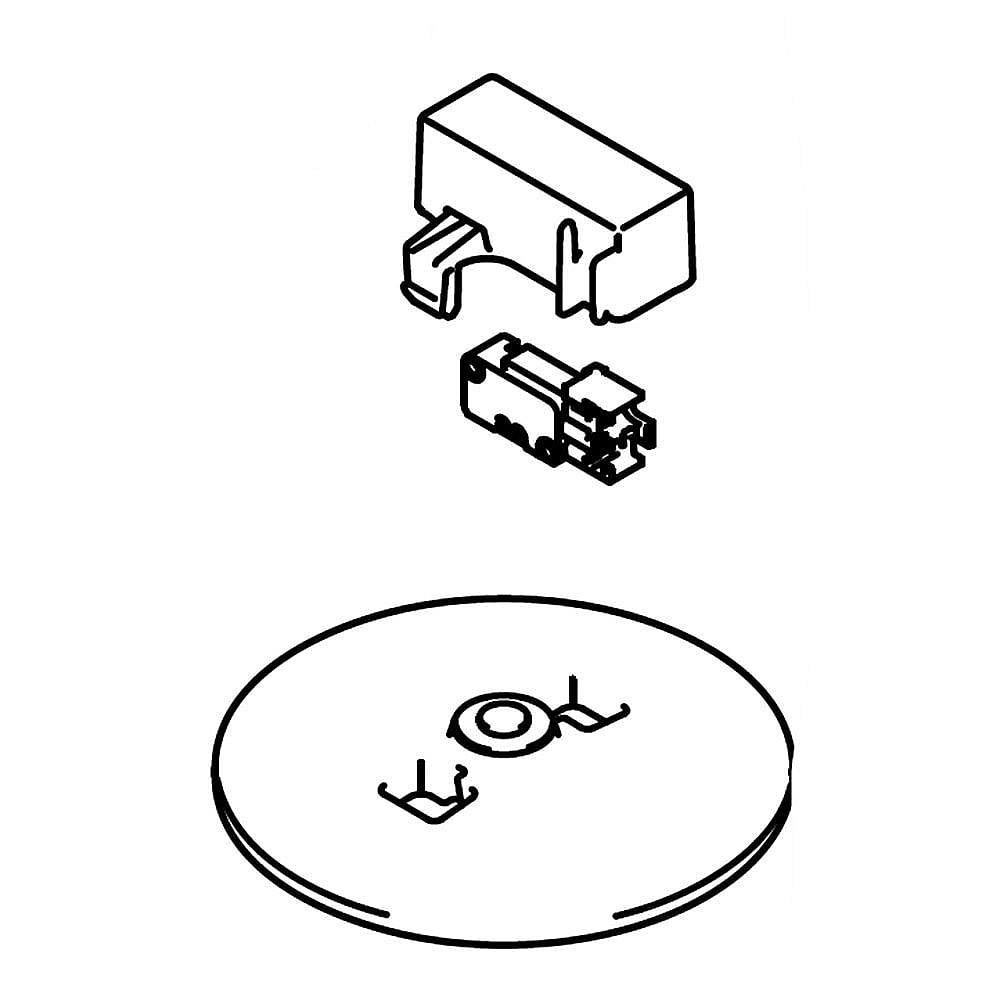 Jenn-Air Part #w10736539, Switch | 5.50 x 5.50 x 2.50