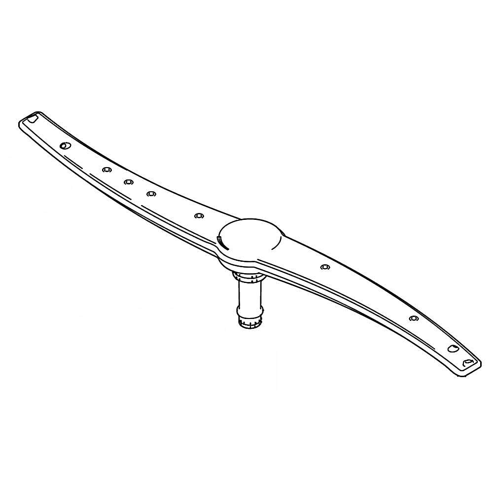 Part #w10736566, Spray Arm / 18.25 x 3.50 x 2.50