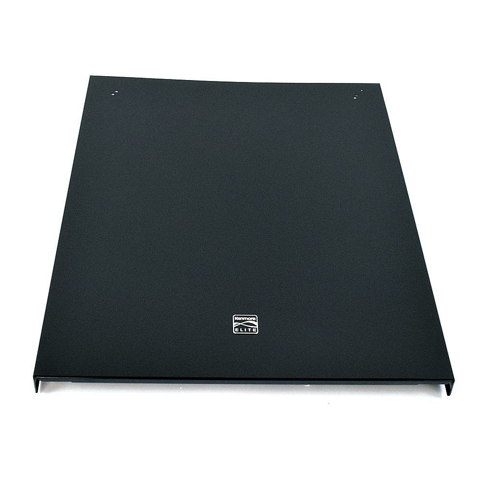 Part #w10901490, Dishwasher Door Outer Panel Assembly (Black) / 35.75 x 30.00 x 3.50