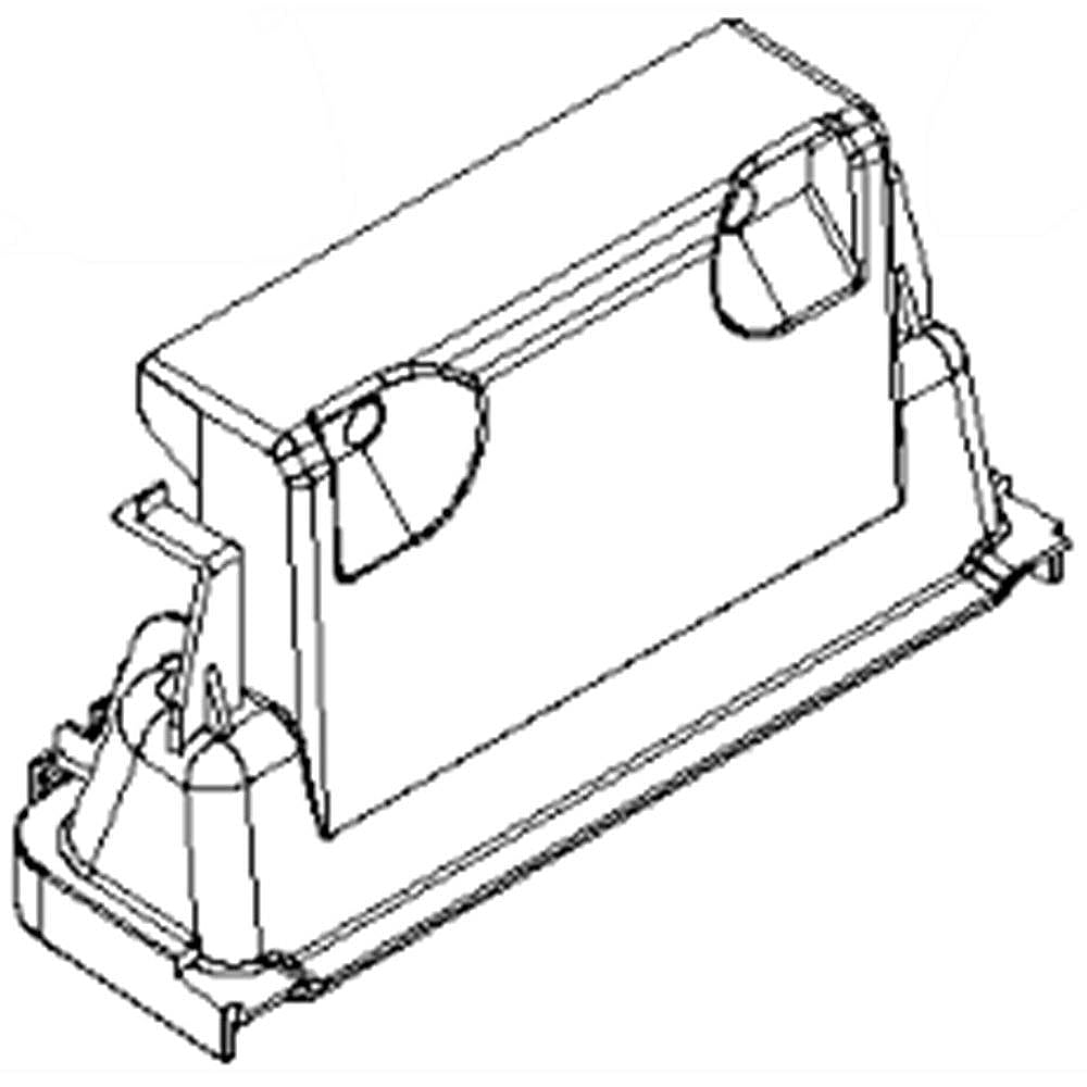 Part #w10836466, Handle Pocket / 6.50 x 3.00 x 2.00