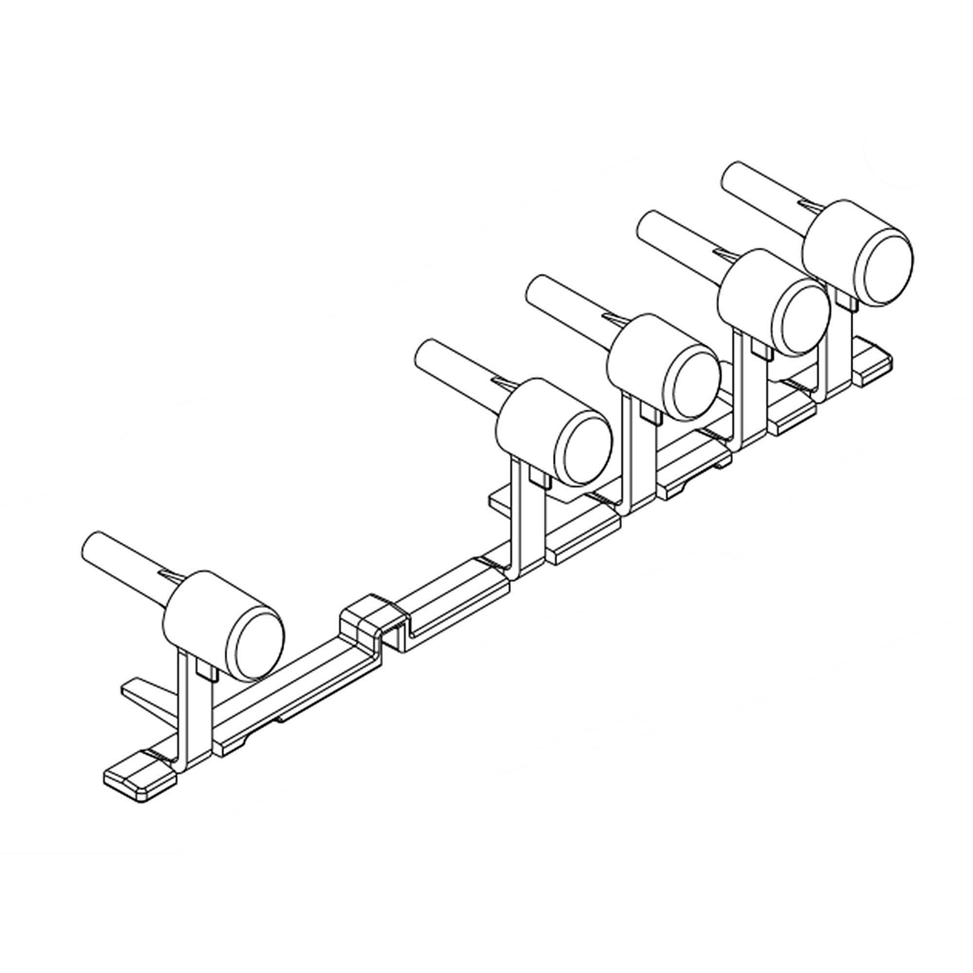 Photo of Part #w10854044, Button | 6.00 x 1.50 x 1.00 from Repair Parts Direct