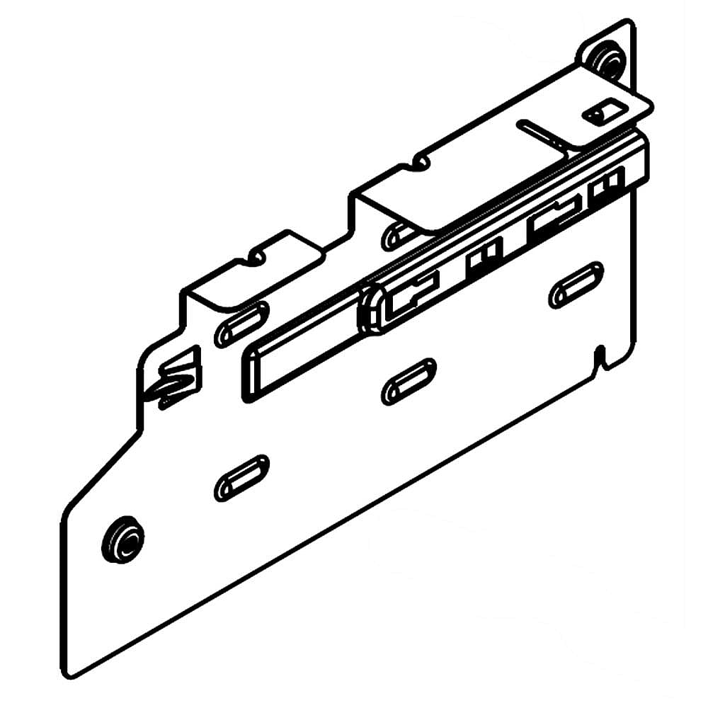 Photo of Kenmore Part #w10863679, Control Bracket | 10.25 x 5.75 x 1.50 from Repair Parts Direct