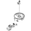 Dishwasher Pump And Motor Assembly for Whirlpool WDF130PAHB2 - Part W10888591