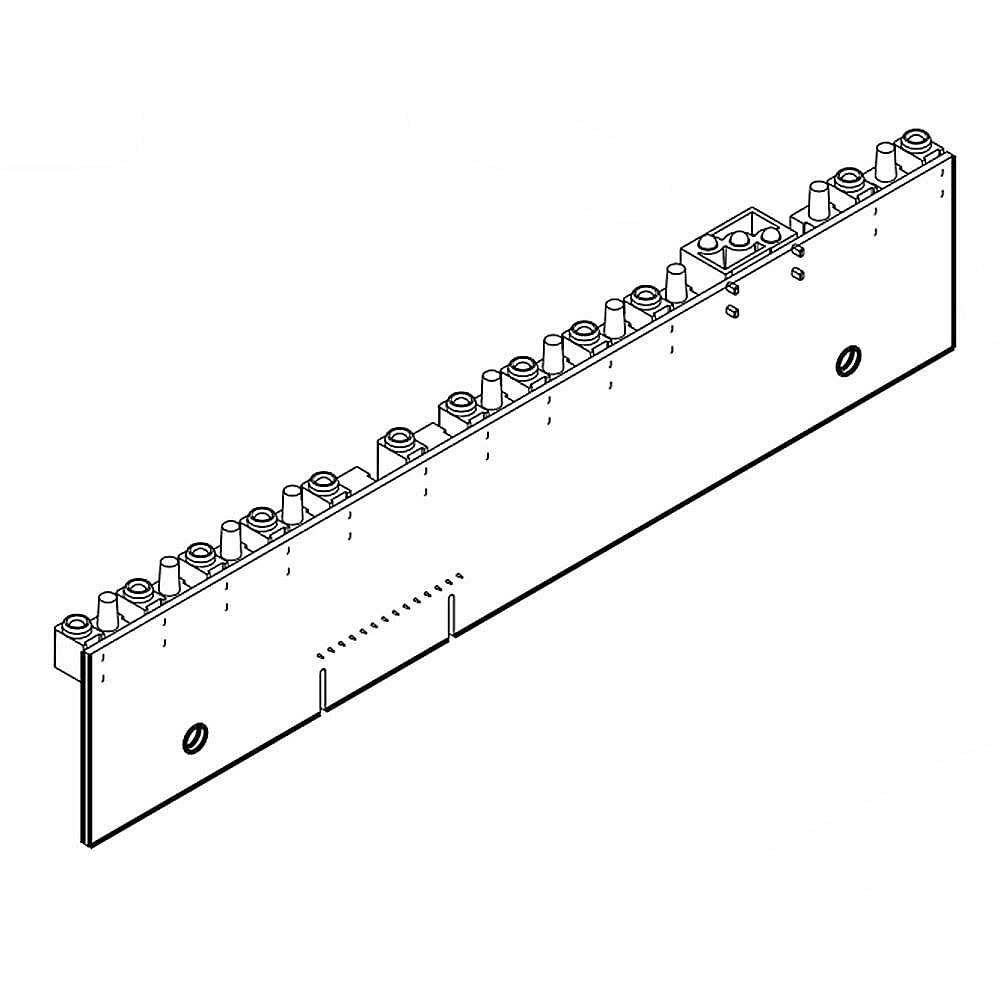 Ace Part #w10890671, Dishwasher User Interf | 5.50 x 5.25 x 8.50
