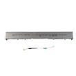 Dishwasher Control Panel Assembly (stainless) for KitchenAid KDFE104DBL3 - Part W10891912