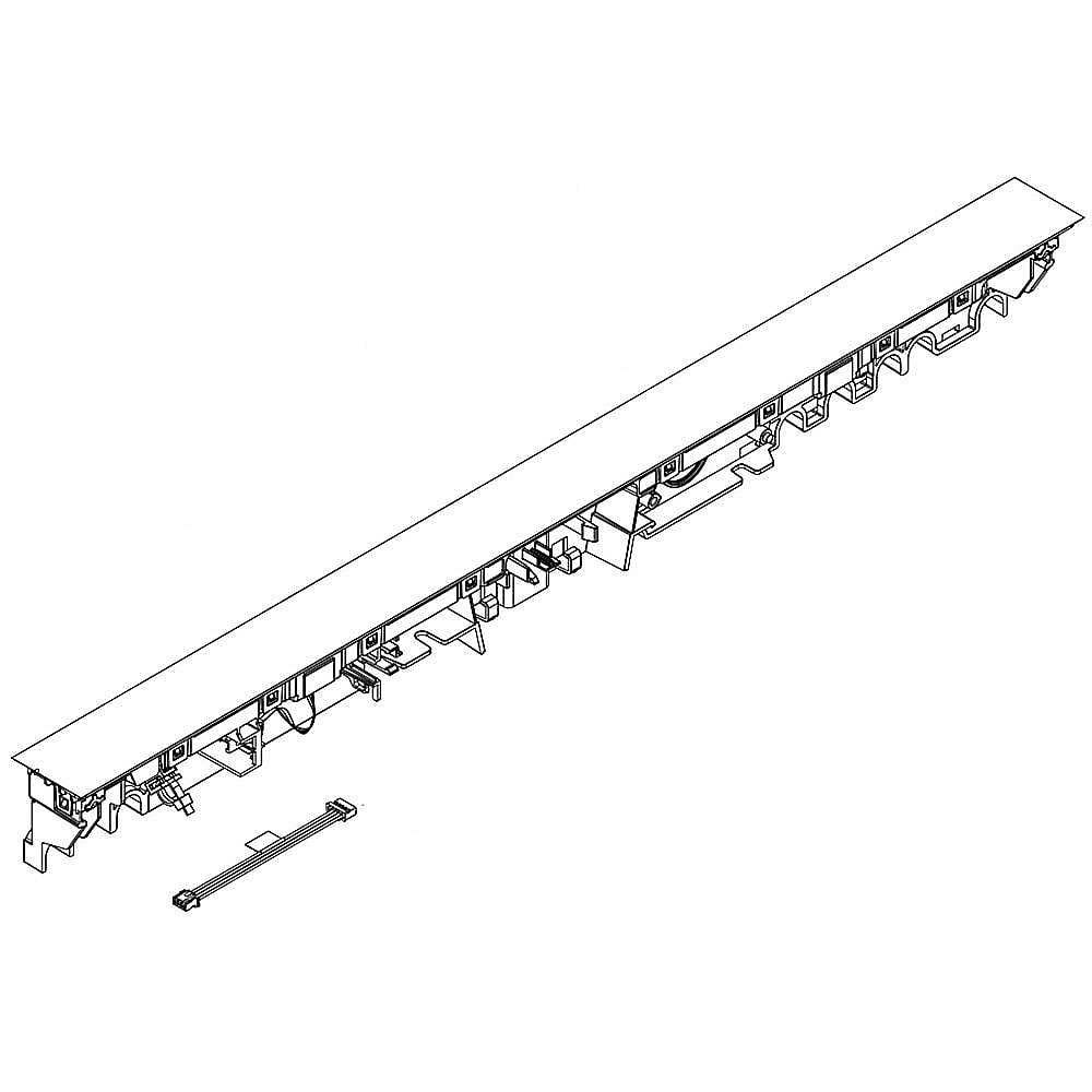 Part #w10903576, Dishwasher Control Panel And Overlay / 3.44 x 2.82 x 30.94