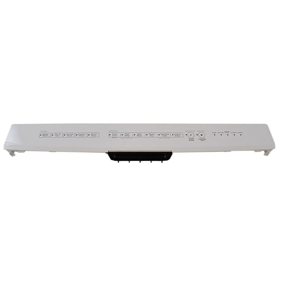 Part #w10908112, Dishwasher Control Panel (White) / 3.44 x 2.82 x 30.94