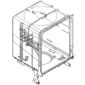 Tub Asm-shor W10909756