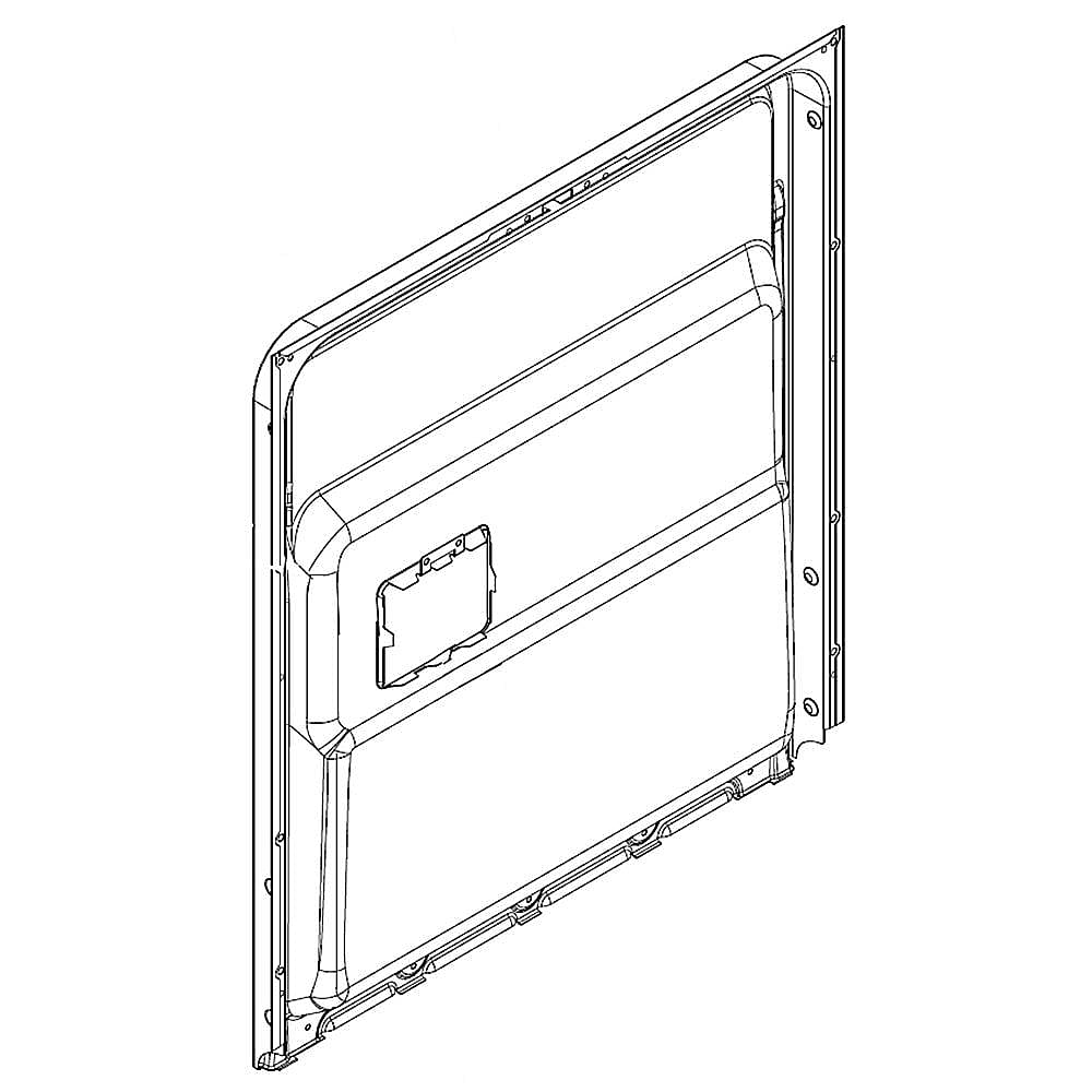 Part #w10919271, Dishwasher Door Inner Panel / 31.44 x 5.82 x 28.69