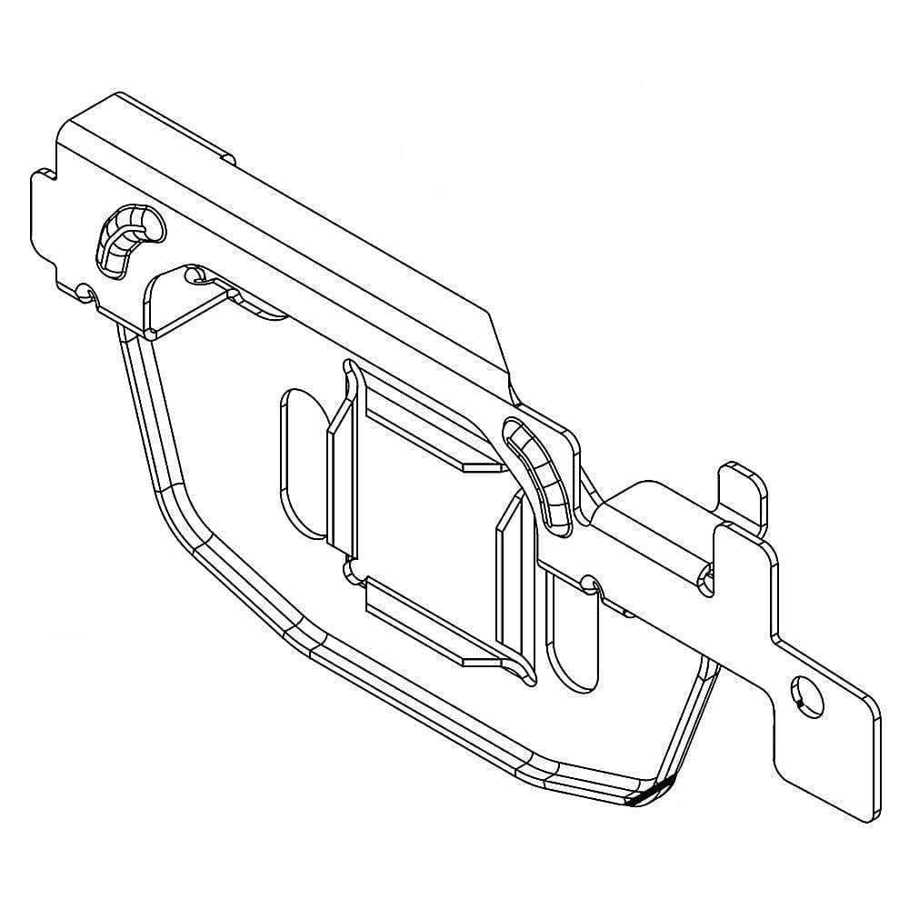 Whirlpool Part #w11025963, Bracket-Rear | 8.00 x 4.00 x 1.00