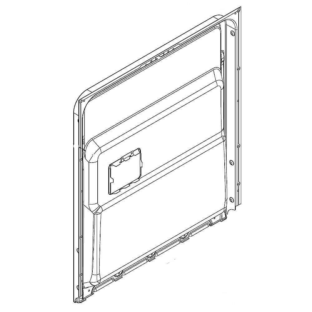 Part #w11035418, Dishwasher Door Inner Panel / 31.44 x 5.82 x 28.69