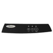 Trash Compactor Control Panel Insert W11050447