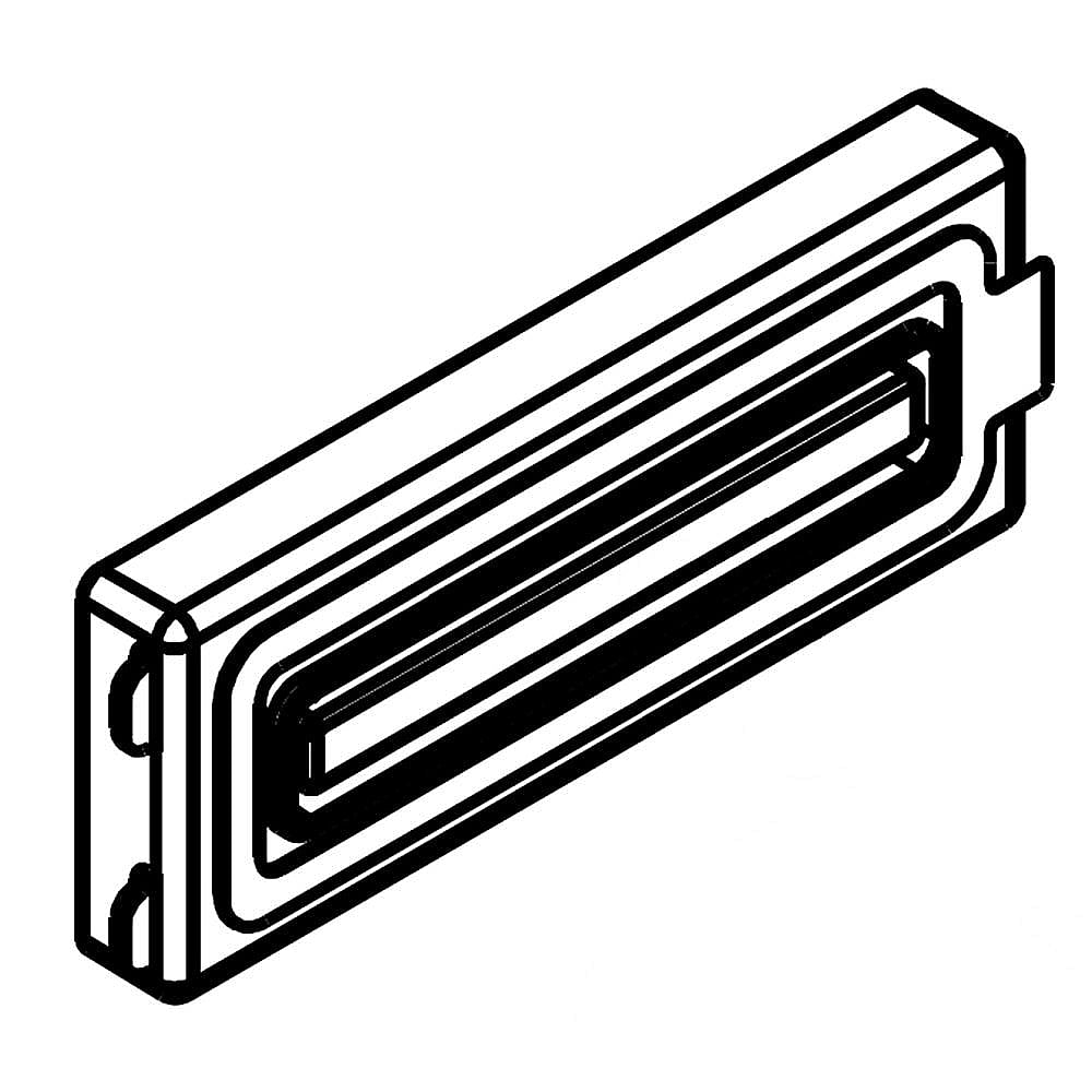 Part #w11105960, Vent (White) / 4.75 x 2.62 x 0.50