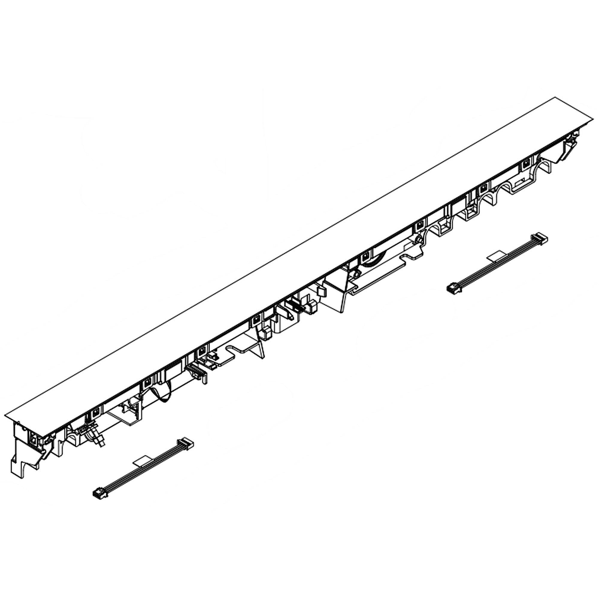 Photo of Part #w11131319, Dishwasher Electronic Control Board | 30.75 x 3.37 x 2.75 from Repair Parts Direct