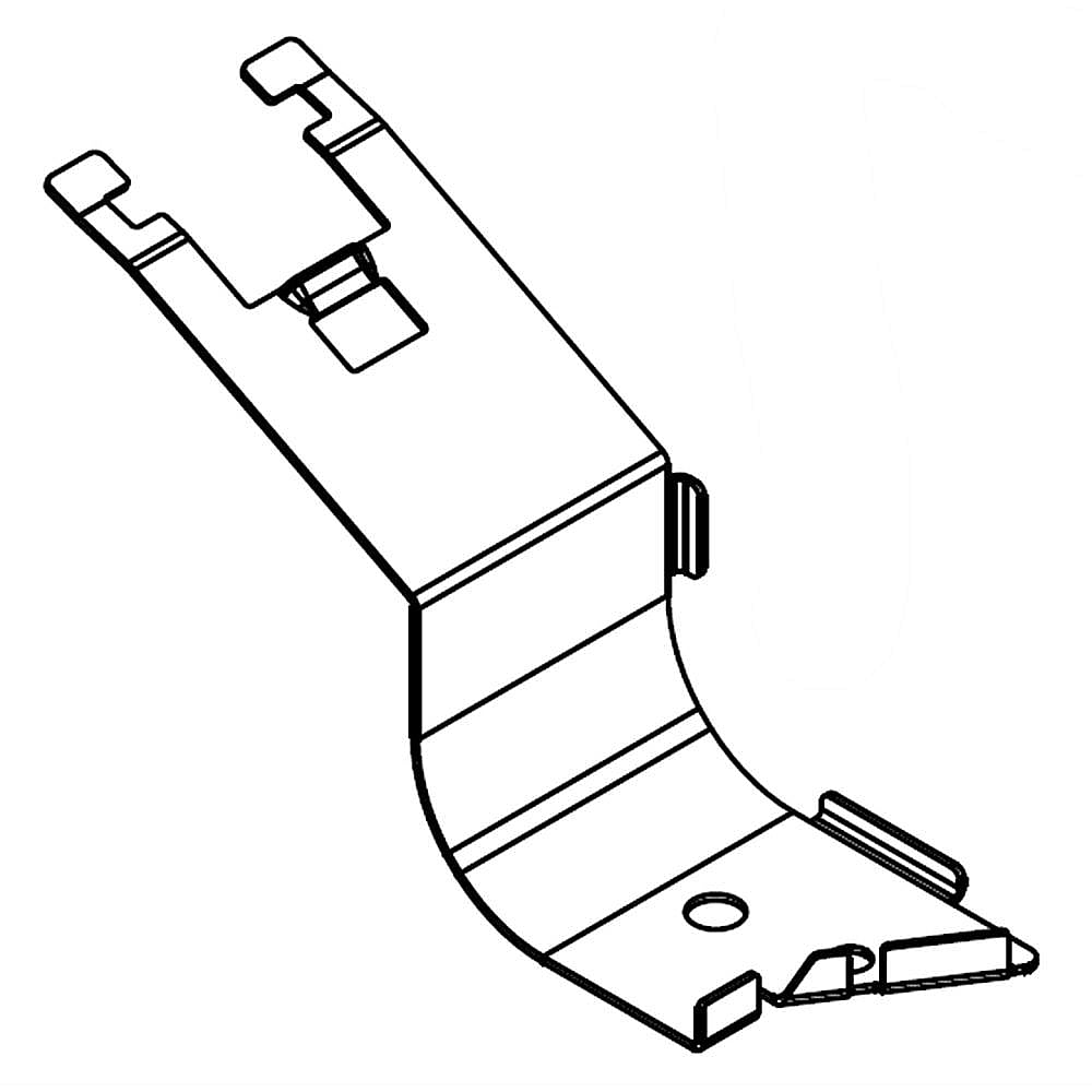 Kenmore Elite Part #w11163419, Bracket-Ther | 4.00 x 1.25 x 0.50