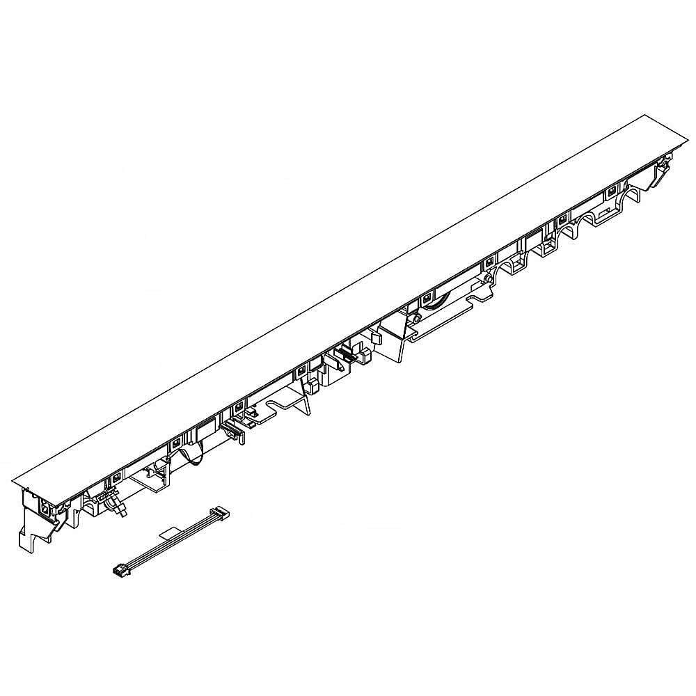 Photo of Whirlpool Part #w11165145, Dishwasher Control Panel | 27.00 x 5.00 x 3.25 from Repair Parts Direct