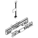 Dishwasher User Interface Assembly W11224298