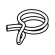 Hose Clamp D for KitchenAid KDTS324SPS0 - Part W11545578