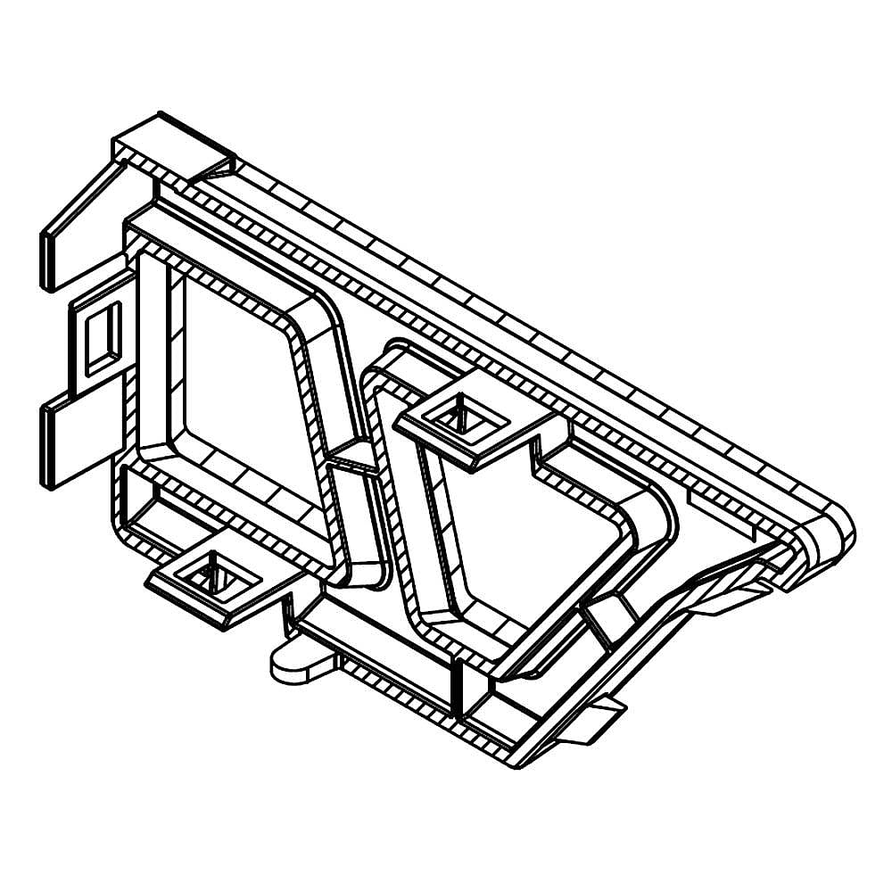 Part #w11267726, Frt Hanger C / 4.00 x 2.00 x 0.75