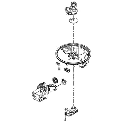 Dishwasher Pump And Motor Assembly undefined