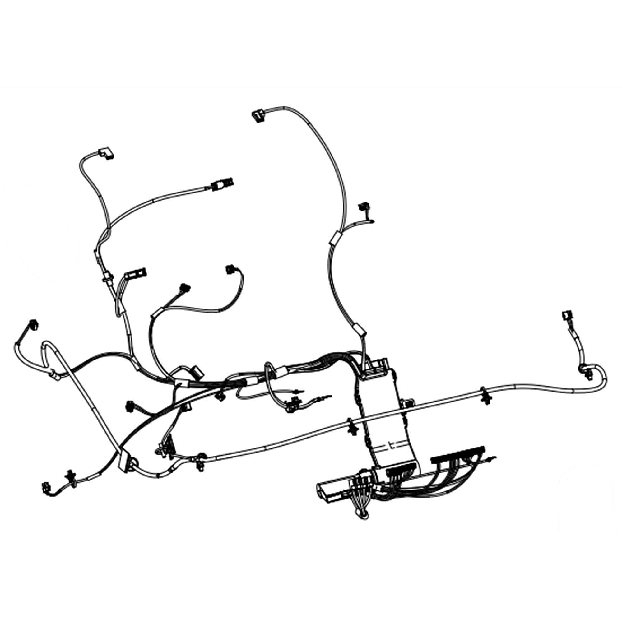 Part #w11309701, Wiring Harness, Main (Includes Thermostat & Fuse) / 22.50 x 10.00 x 1.00