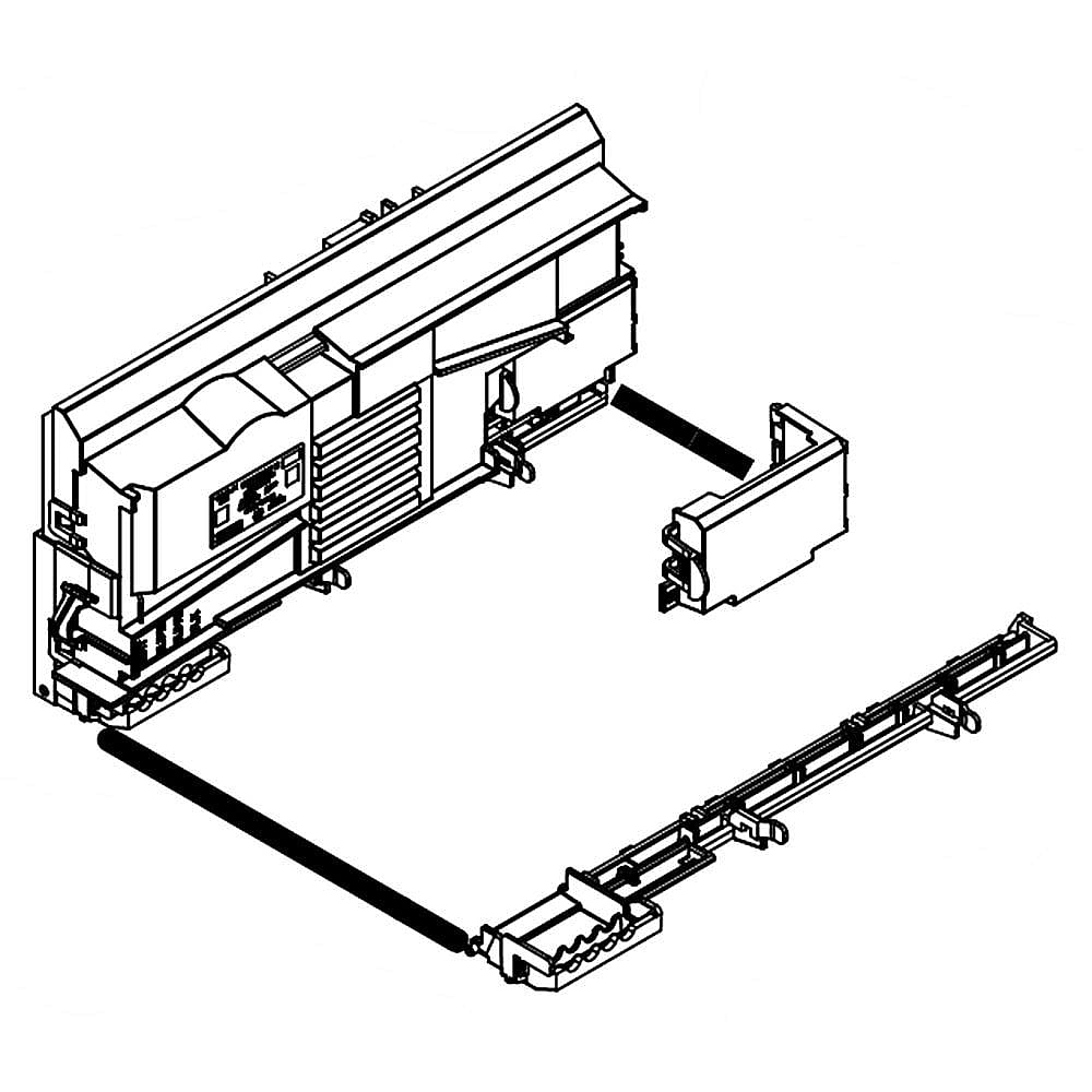 Photo of Part #w11410063, Dishwasher Electronic Control Board | 11.00 x 7.50 x 3.25 from Repair Parts Direct