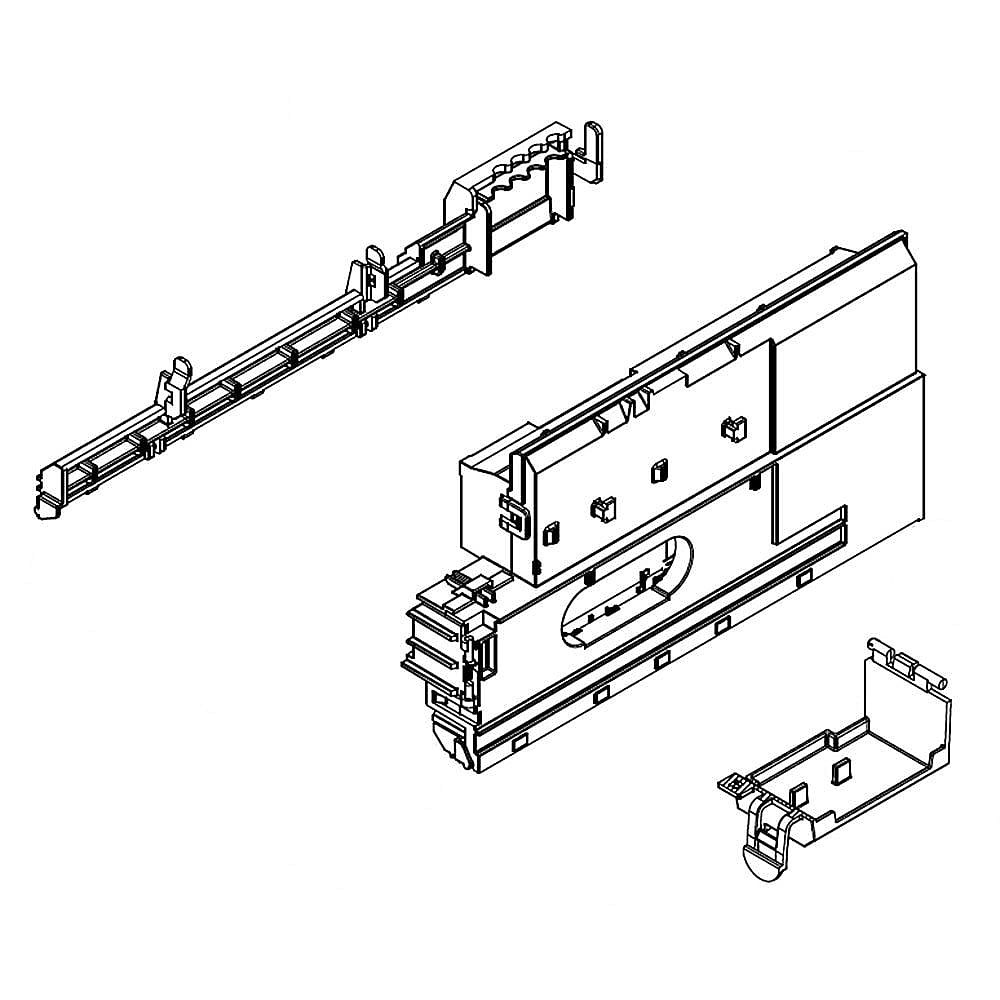 Photo of Part #w11410065, Dishwasher Electronic Control Board | 10.25 x 7.50 x 3.00 from Repair Parts Direct