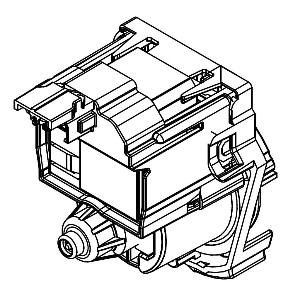Part #w11412291, Dishwasher Drain Pump (Replaces W11035709) / 5.75 x 4.75 x 4.20