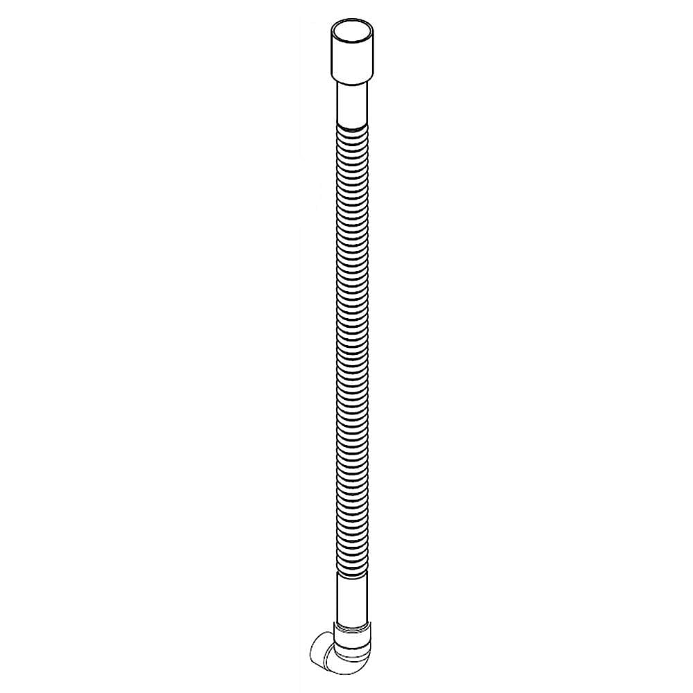 Part #w11414944, Dishwasher Drain Hose (Replaces W11131184) / 17.00 x 16.00 x 2.00
