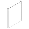 Dishwasher Door Outer Panel (black Stainless) for KitchenAid KDTE204KBS1 - Part W11416372