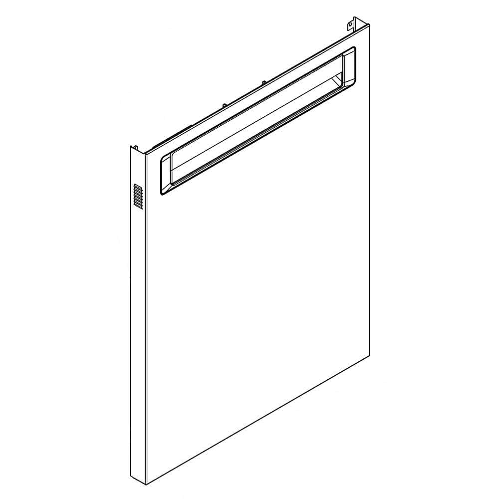 Part #w11416785, Dishwasher Door Outer Panel (Stainless) | 35.62 x 30.00 x 3.25