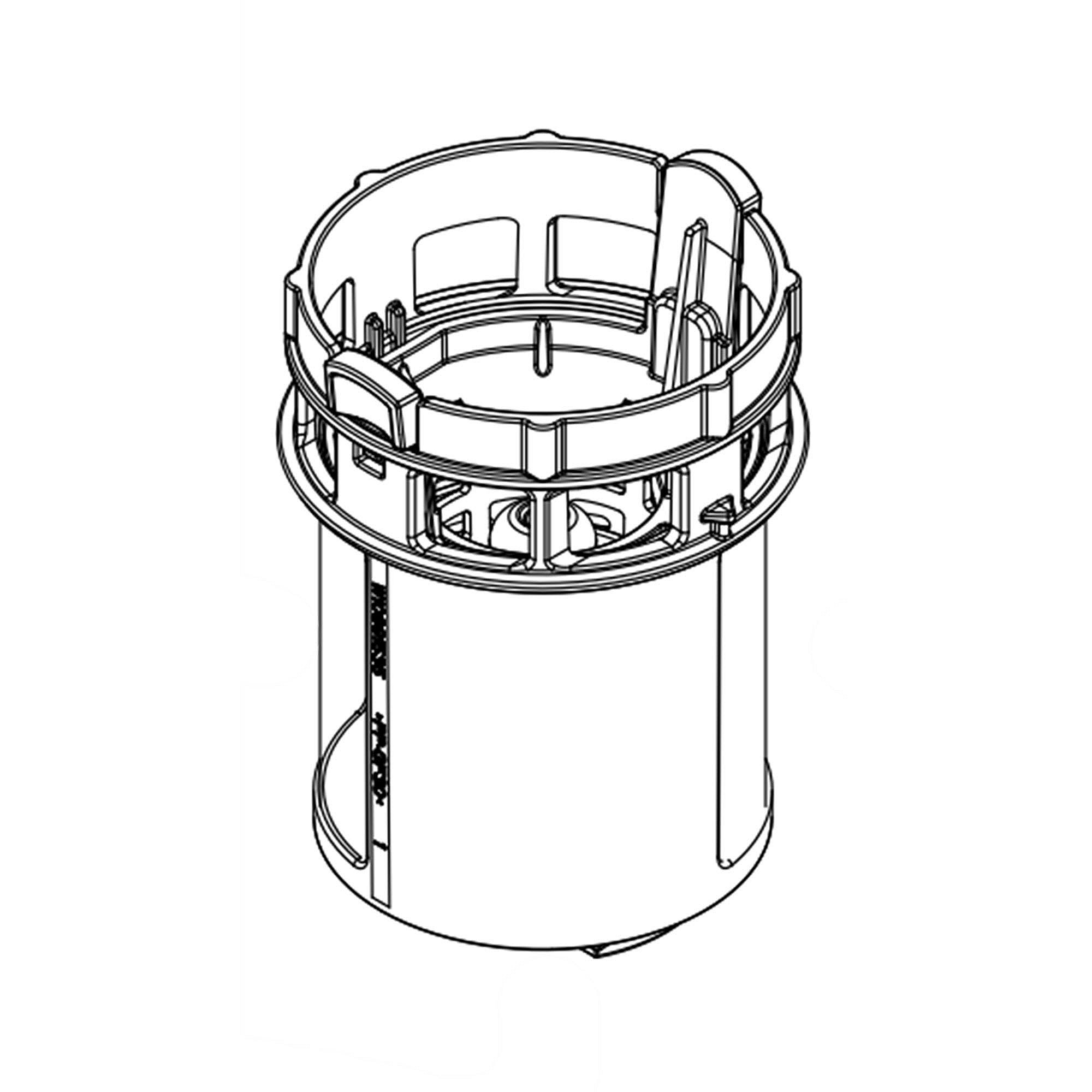 Part #w11460958, Whirlpool Dishwasher Filter | 5.75 x 5.00 x 5.50