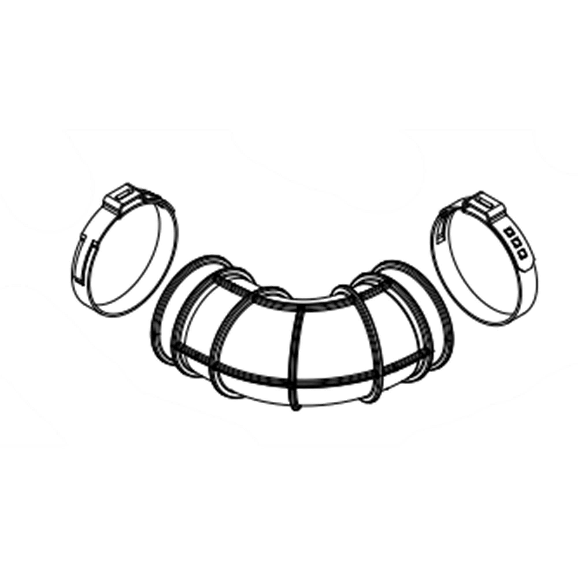 Part #w11460960, Hose-Suction | 4.00 x 2.00 x 2.00