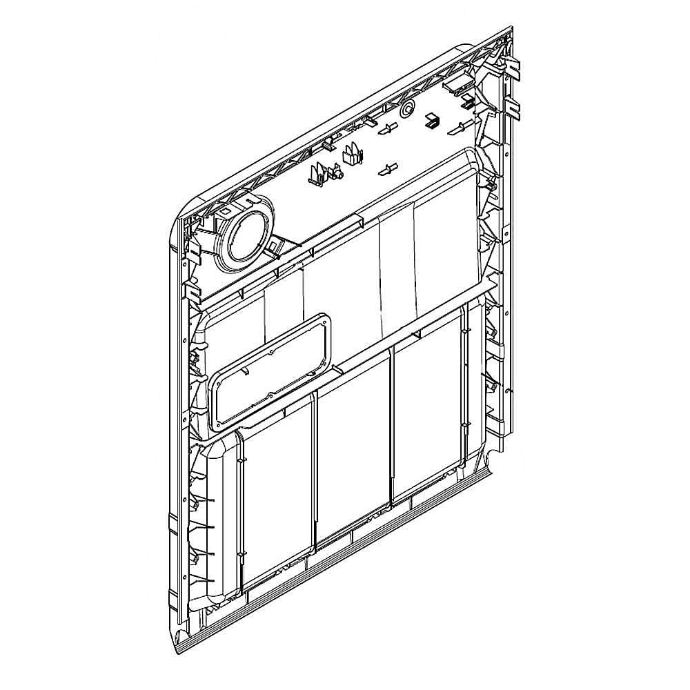 Part #w11513971, Dishwasher Door Inner Panel (Replaces W10860142, W11467699) / 28.94 x 3.32 x 25.62
