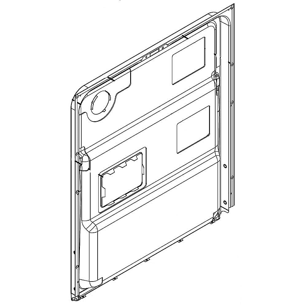 Part #w11559689, Dishwasher Door Inner Panel (Replaces W11393130) / 27.50 x 23.50 x 3.00
