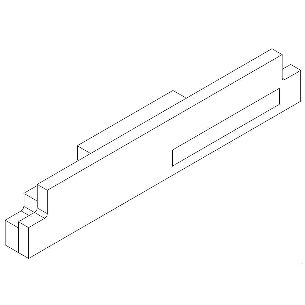 Part #w11573700, Dishwasher Door Insulation (Replaces W10919858) / 23.00 x 9.50 x 2.25